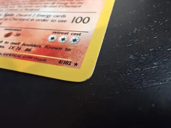 Charizard front corner close-up